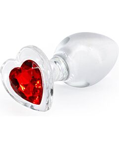 Corazón Rojo Cristal Mágico