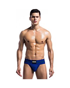 Fetiche clásico jockstrap ancho - azul - SexShopSEO