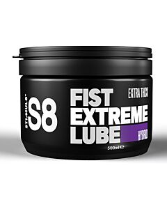 S8 Extreme Fist Lube 500ml - Gel Lubricante Híbrido para Fisting