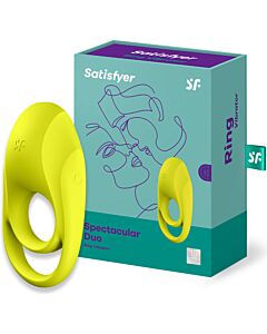 Satisfyer Spectacular Duo Anillo Vibrador Amarillo