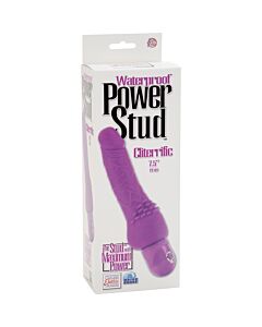 Power stud cliterrific vibrador realstico morado