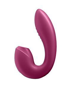 Satisfyer Sunray Estimulador y Vibrador App Rojo - Sex Shop