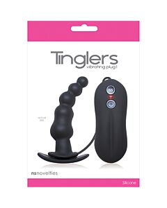 Tinglers plug vibrador 1 negro