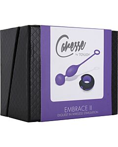 Embrace ii bolas chinas control remoto 7 funciones lila y negro