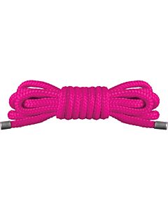 Ouch cuerda mini japonesa rosa 15m