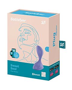 Satisfyer Sweet Seal Plug Vibrador App Violeta - Sex Shop Online