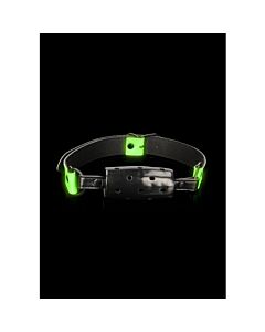 Ouch! Mordaza Cilíndrica Brilla en la Oscuridad | Sex Shop