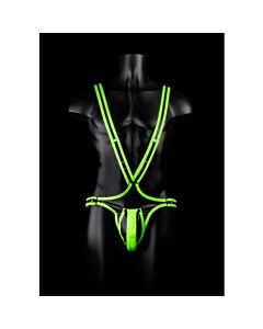 Ouch! Arnés de Cuerpo Glow in the Dark - Sex Shop