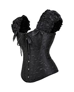 Corset Ángel Negro 2XL