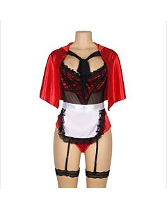 3XL Halloween Navidad Adulto Caperucita Roja Disfraces Cosplay