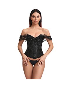 Corset Venus Negro - Talla L