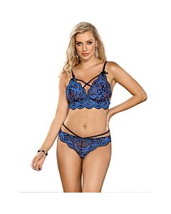 Seductora Azul Cruzado