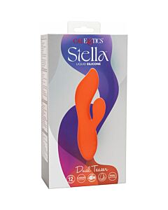 Vibrador Stella Dual Naranja