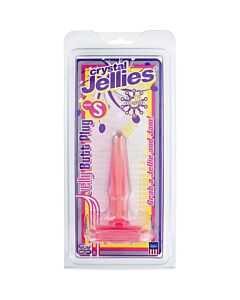 Crystal jellies plug anal pequeo rosa
