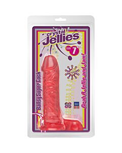 Ballsy pene realstico con base succin 20 cm rojo