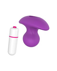 Pleasure Knob Morado - Plug Vibrador