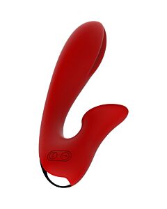 Vibrador Clítoris Rojo Dual