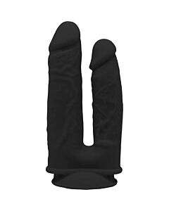 Dildo Doble RealFeel - Negro