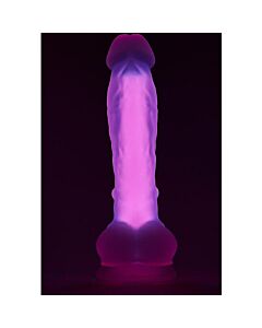 Silicona Brillante Rosa Gigante Radiante