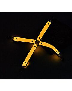 Enganches Brillantes Naranja Glow