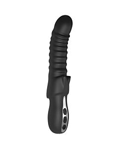 Midnight Magic Typhon - Vibrador Doble de Silicona Líquida