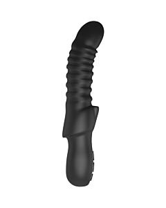 Midnight Magic Typhon - Vibrador Doble de Silicona Líquida