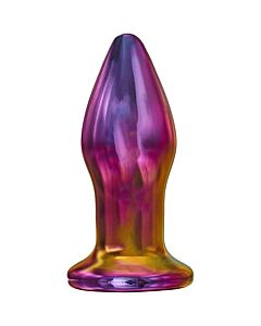 GlamPlug Vibrador Anal de Vidrio con Control Remoto