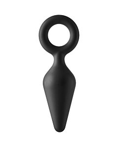 Anillo Plug Fantástico - Silicona Negra