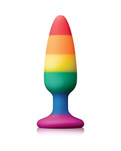 Arcoíris Anal Plug Mediano Rainbow Love