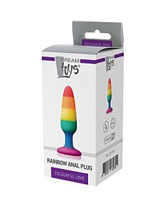 Arcoíris Anal Pride - Plug Pequeño