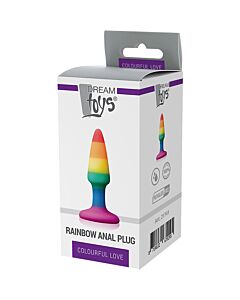 Arcoíris Mini Anal Plug Lovebow