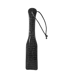 Croco Black Paddle - Pala BDSM Blaze