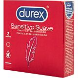 Preservativos Durex Sensitivo Suave - 3 unidades