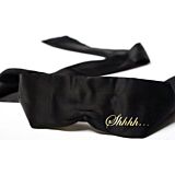Antifaz Bijoux Indiscrets Shhh con mensajes sensuales