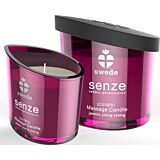 Vela de masaje Swede Senze Ecstatic jazmín y ylang ylang