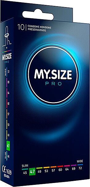 MySize Pro 47mm - Pack 10