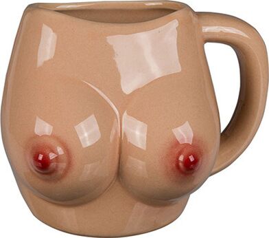 Taza Pechos Out Of The Blue de grandes dimensiones Taza Pechos Out Of The Blue de grandes dimensiones