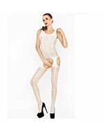 Passion woman bs029 bodystocking blanco talla unica
