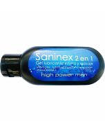 Saninex gel lubricante intimo high power men 120 ml