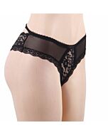 Queen lingerie panties de encaje floral s/m