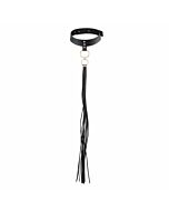 Bijoux indiscrets maze collar con flecos negro