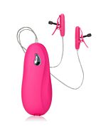 Pinzas con vibración rosa