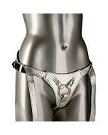 The regal queen arnés femenino - dorado