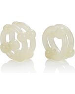 Island rings anillos dobles con brillo