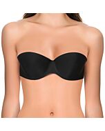 Invisible bra strapless clásico autoadhesivo - color negro