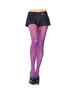 Leg avenue pantys tamaño grande con adorno de encaje morado