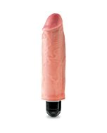 King cock 6 vibrador stiffy flesh
