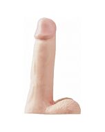 Basix rubber works pene 19 cm natural