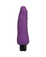 Vibrador realistico tacto real pequeño lila