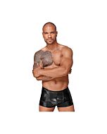 Boxers efecto mojado pvc - negro